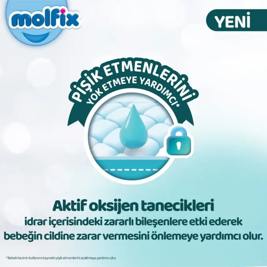 Molfix Premium Bebek Bezi 6 Beden XLarge 54lü Ultra Fırsat Paketi - 9