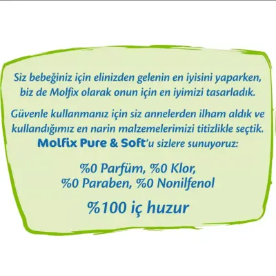 Molfix Pure&Soft Bebek Bezi 3 Beden Midi 98Li Ultra Avantaj Paketi - 10
