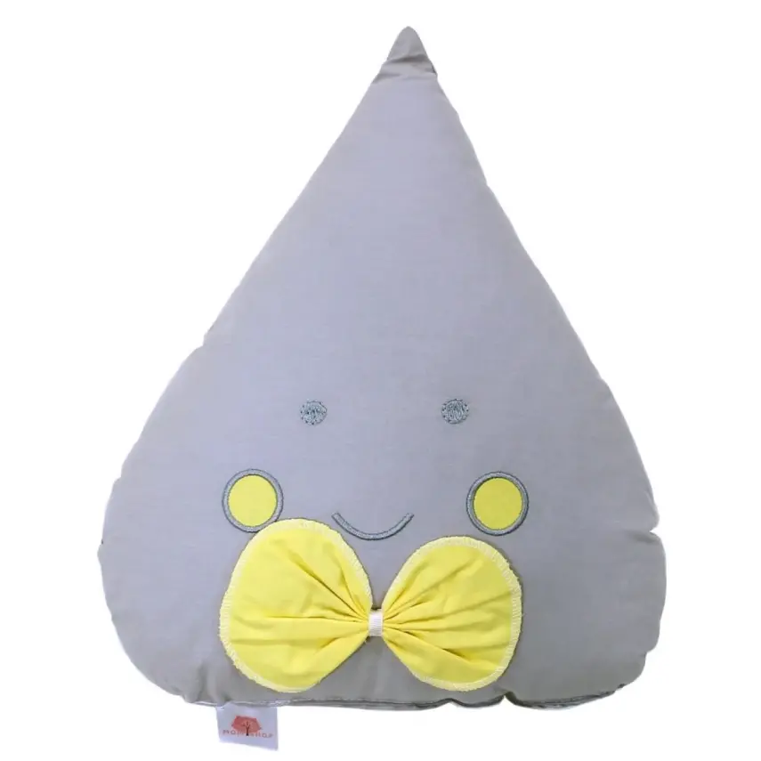 Momishop Bebek Dekoratif Yastık Damla Gri - 1