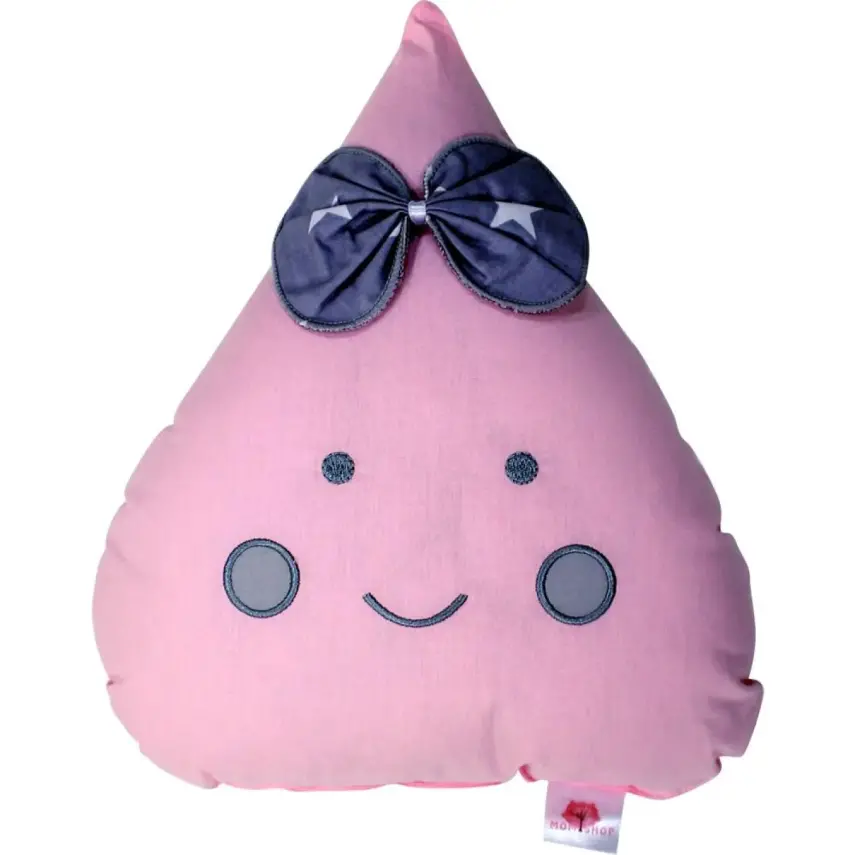 Momishop Bebek Dekoratif Yastık Damla Pembe - 1