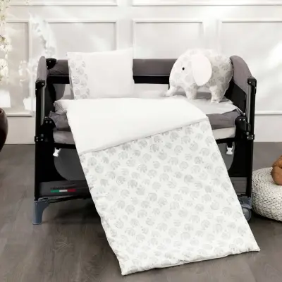 Momishop Elephant Park Yatak Uyku Seti Gri MMS-6004-110