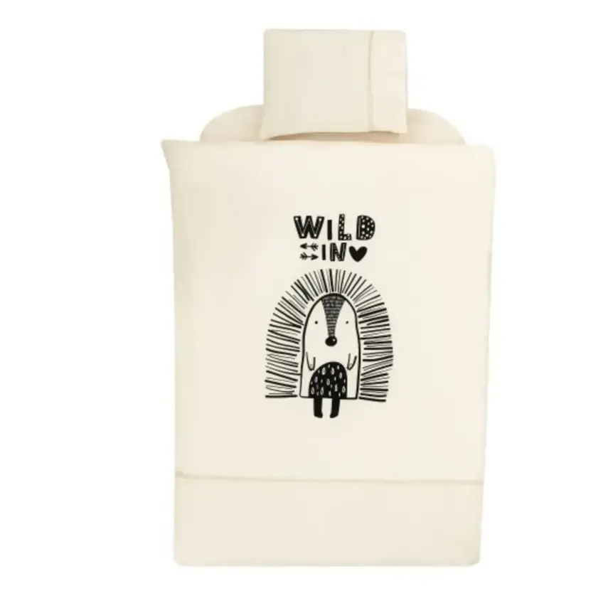 Momishop Naturel Nevresim Gri - 1