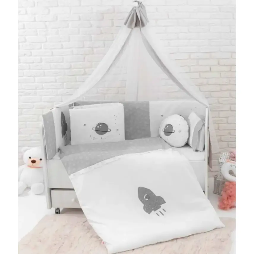 MomiShop Space Uyku Seti Gri - 1