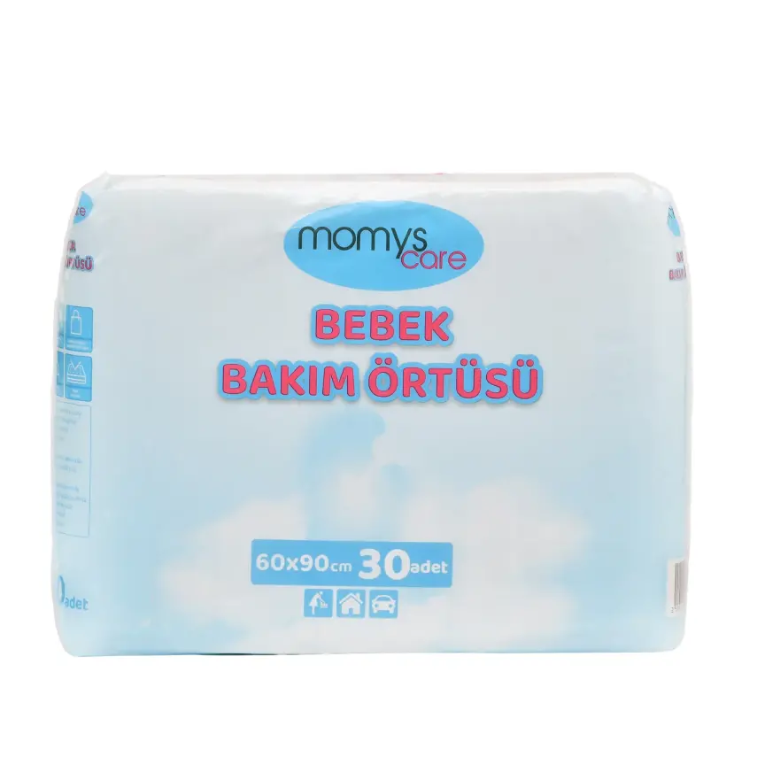 Momys Care Bebek Bakım Örtüsü 60*90 cm 30lu - 1
