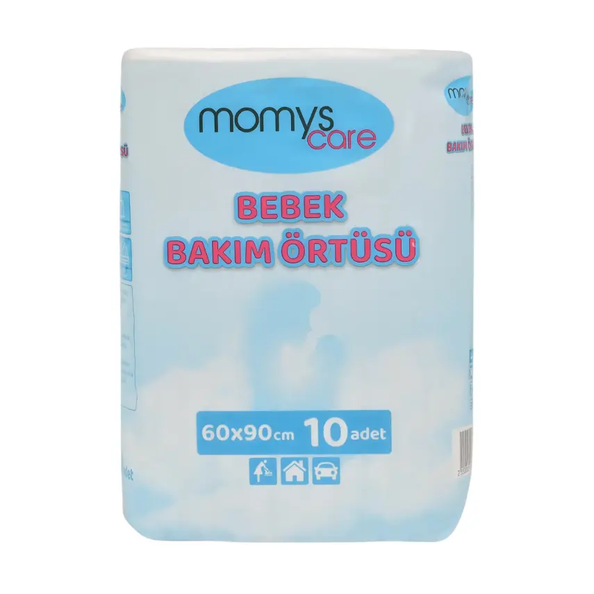 Momys Care Bebek Bakım Örtüsü 60*90 cm  Alt Açma Bezi 10lu - 2