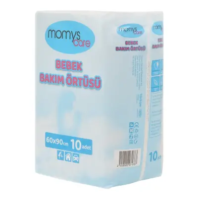 Momys Care Bebek Bakım Örtüsü 60*90 cm  Alt Açma Bezi 10lu - 7