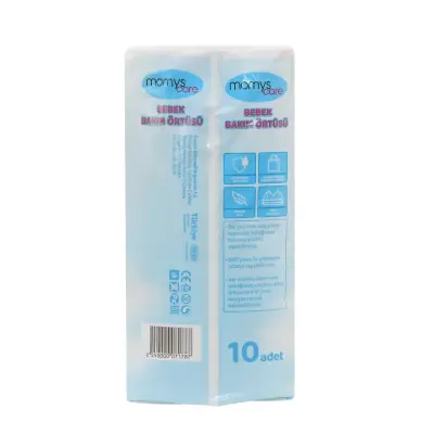 Momys Care Bebek Bakım Örtüsü 60*90 cm  Alt Açma Bezi 10lu - 6