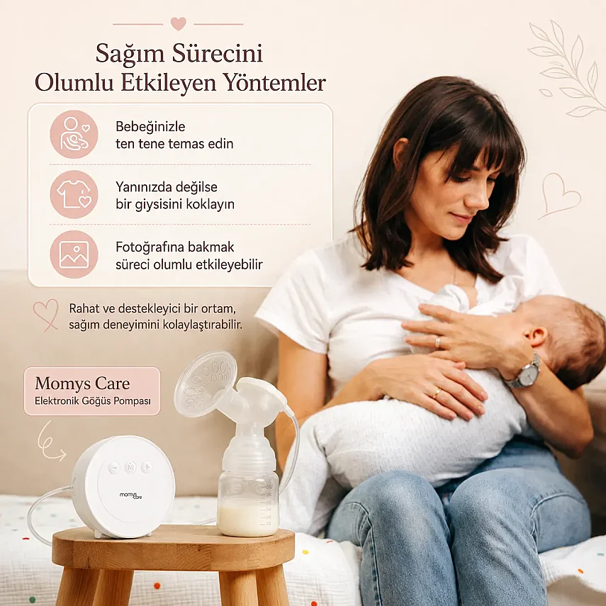 Momys Care Elektrikli Tekli Göğüs Pompası - 5