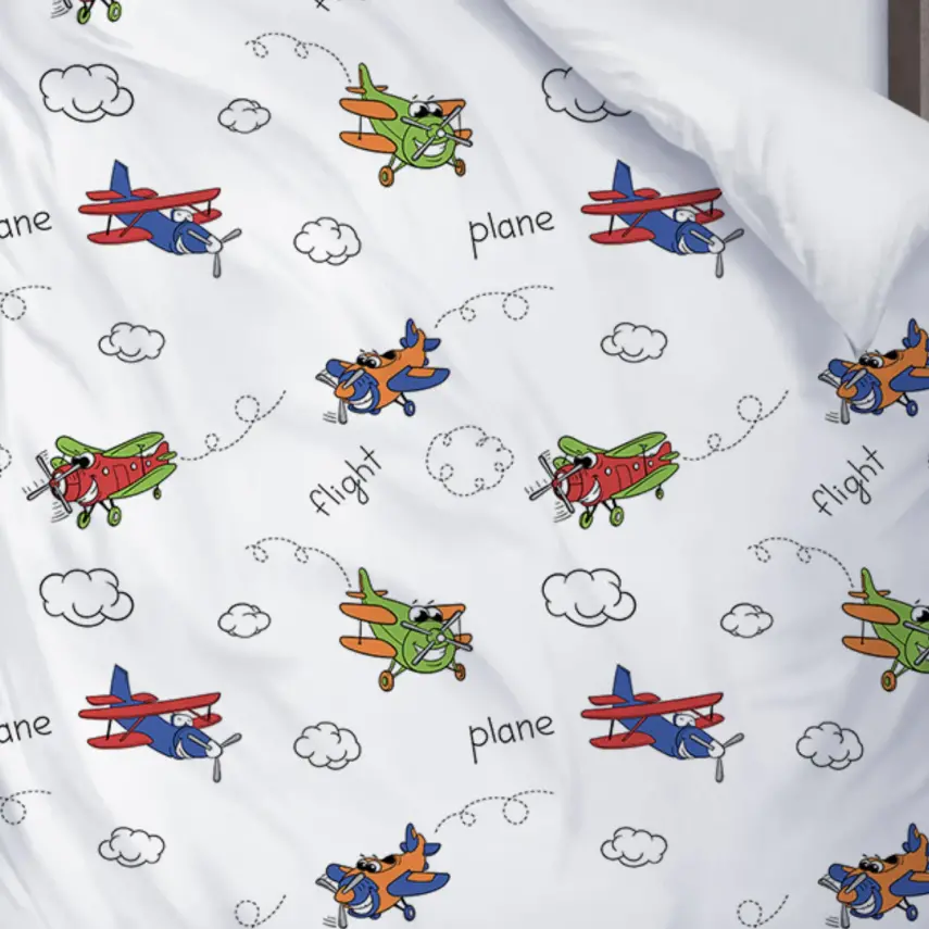 Momys Care Gökyüzü Kaşifleri Bebek Nevresim Takımı 100x150 Cm - 2