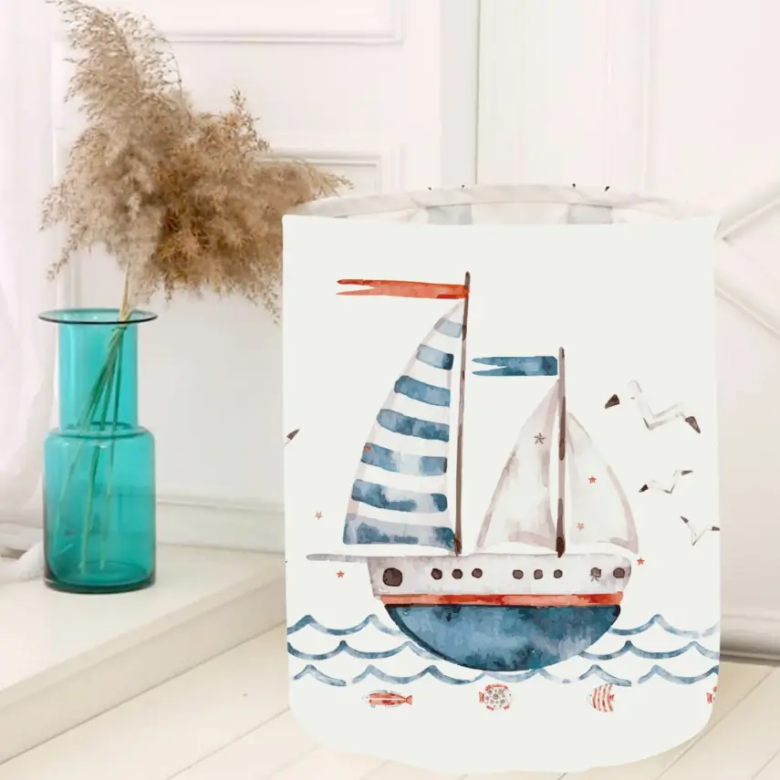 Momys Care Kaptanın Seyir Defteri Çok Amaçlı Oyuncak Saklama Kutusu 30x50 Cm - 1