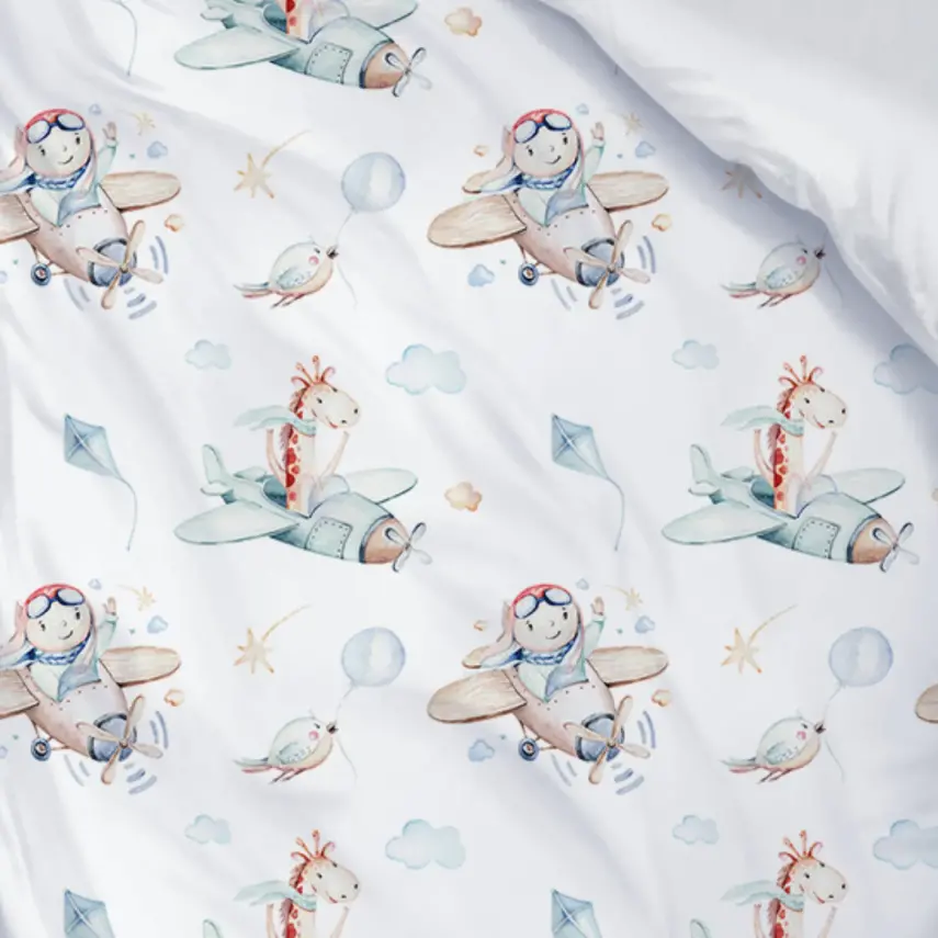 Momys Care Uçuş Macerası Bebek Nevresim Takımı 100x150 Cm - 2