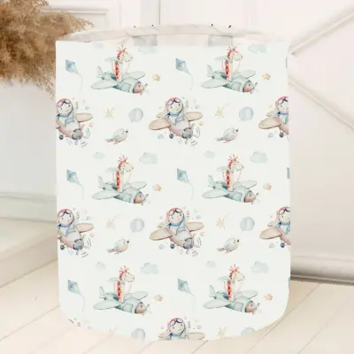 Momys Care Uçuş Macerası Çok Amaçlı Oyuncak Saklama Kutusu 30x50 Cm (1)