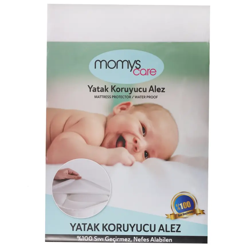 Momys Care Yatak Koruyucu Su Geçirmez Kaydırmaz Alez 70X140 Cm - 1