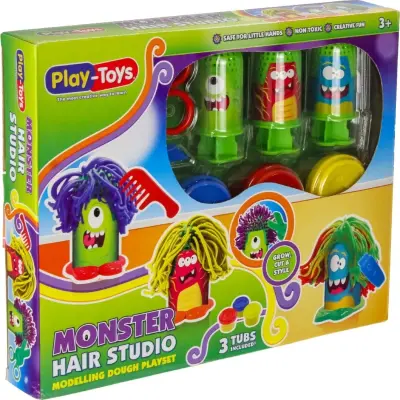 Monster Hair Studio Oyun Hamuru Oyun Seti 