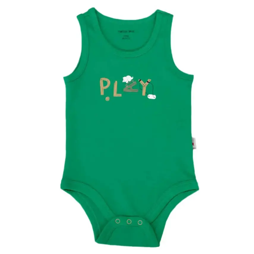 Mother Love Erkek Atlet Body Soner Yeşil - 1