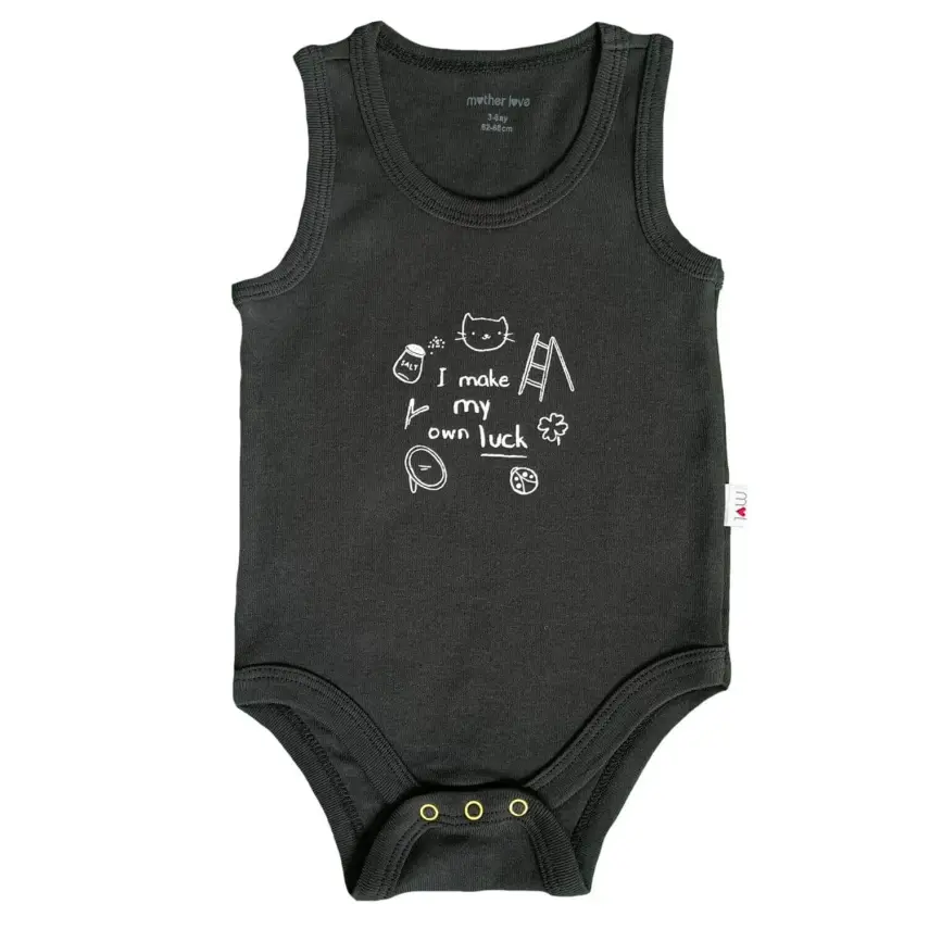 Mother Love Erkek Atlet Body Uğur Siyah - 2