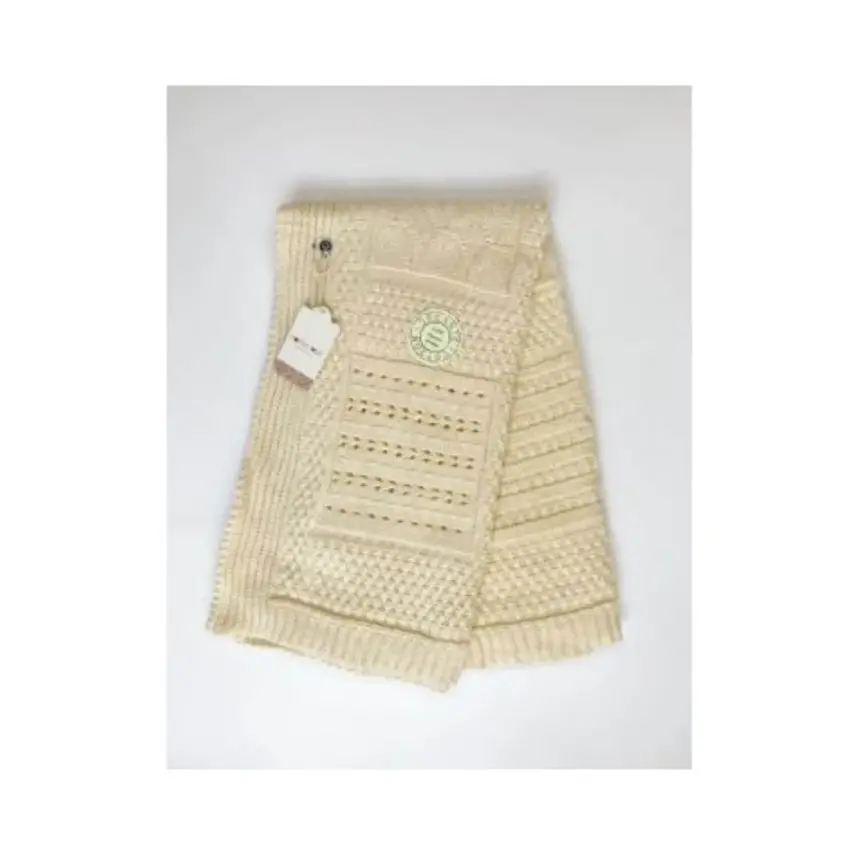 Mother Love Unisex Battaniye Triko Ekru - 1