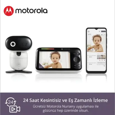 Motorola PİP1510 FHD Wifi  Connect Bebek Kamerası 5 inç LCD - 9