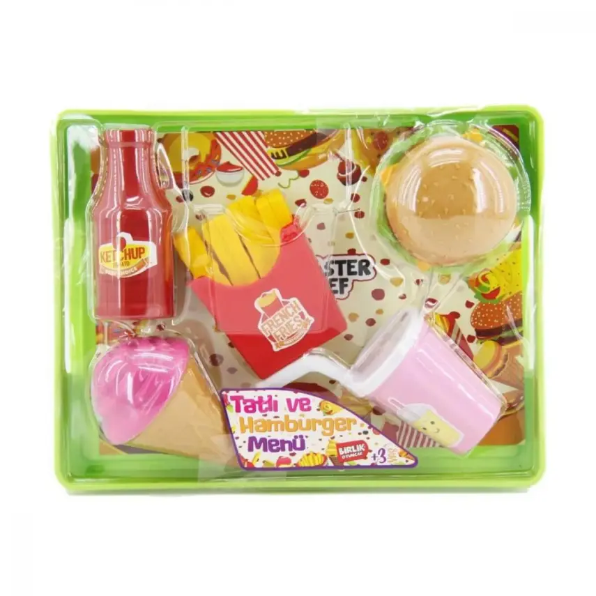 Mr.Chef Hamburger Ve Tatlı Tepsisi - 2