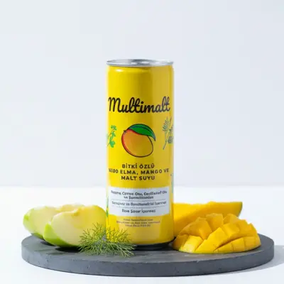Multimalt Bitki Özlü %100 Elma,Mango Ve Malt Suyu 250 ml - 15