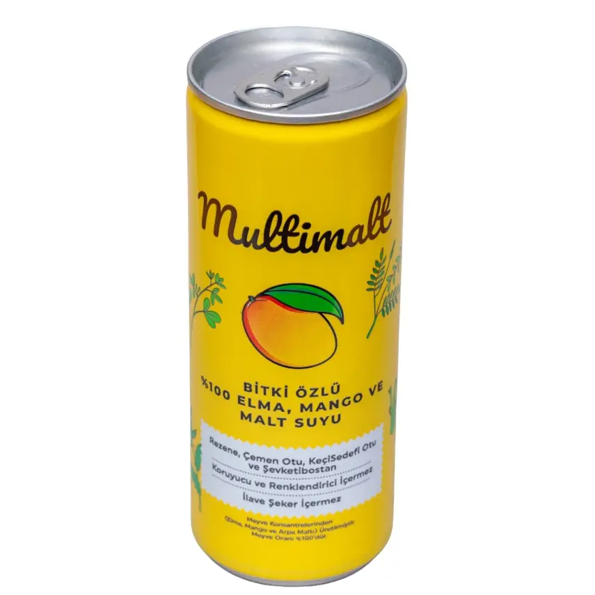 Multimalt Bitki Özlü %100 Elma,Mango Ve Malt Suyu 250 ml - 19