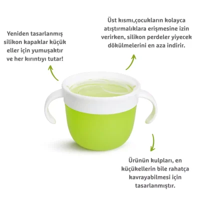 Munchkin Atıştırmalık Kabı Yeşil (1)