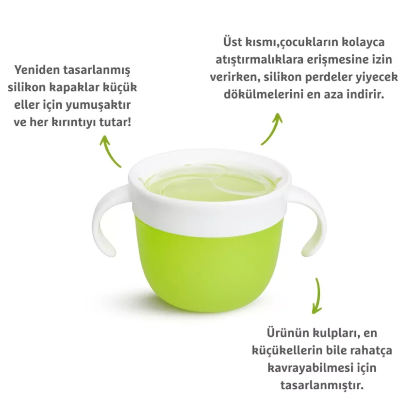 Munchkin Atıştırmalık Kabı Yeşil - 2