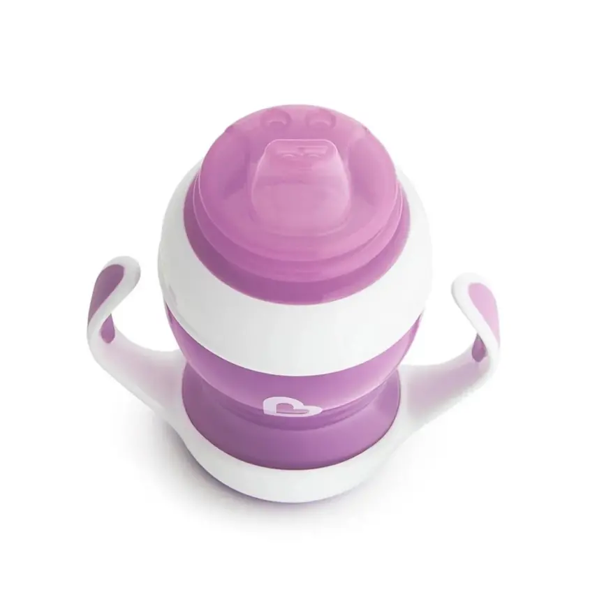 Munchkin Duyarlı Geçiş Bardağı 4ay+ 118 ml Mor - 3