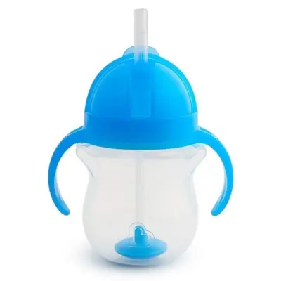 Munchkin Kilitli Uçlu Alıştırma Bardağı 207 ml Mavi 