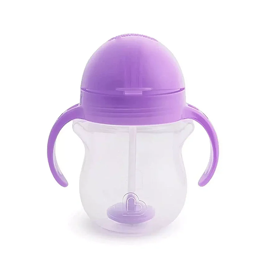 Munchkin Kilitli Uçlu Alıştırma Bardağı 207 ml Mor - 1