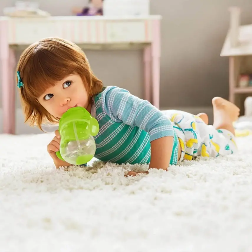 Munchkin Kilitli Uçlu Alıştırma Bardağı 207 ml Yeşil - 5