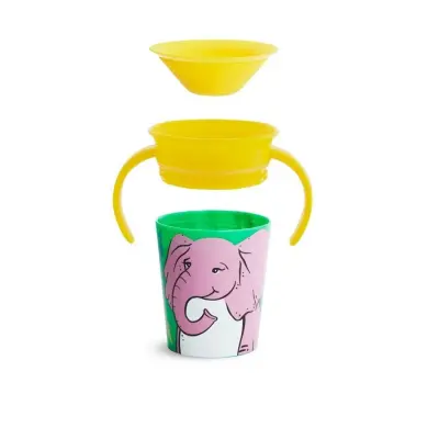 Munchkin Mucize 360 Alıştırma Bardağı 177 ml 6+ Ay Fil - 2