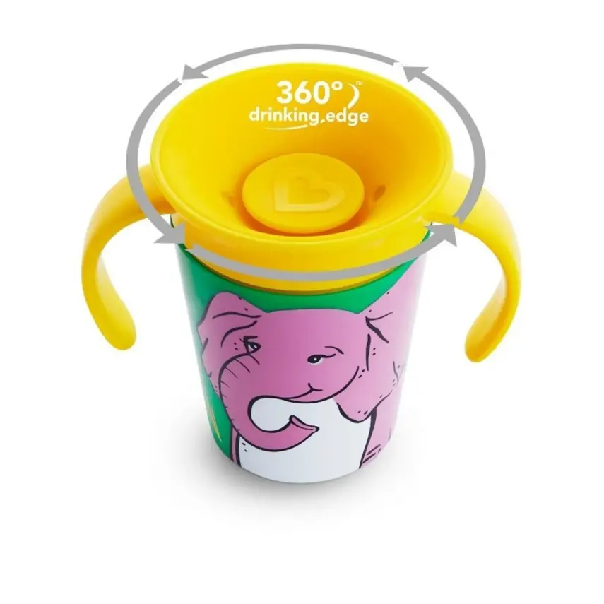 Munchkin Mucize 360 Alıştırma Bardağı 177 ml 6+ Ay Fil - 3