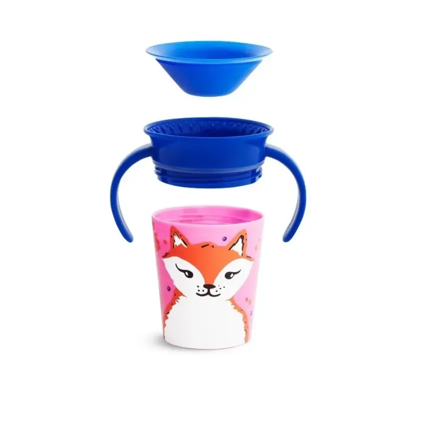 Munchkin Mucize 360 Alıştırma Bardağı 177 ml 6+ Ay Tilki - 2