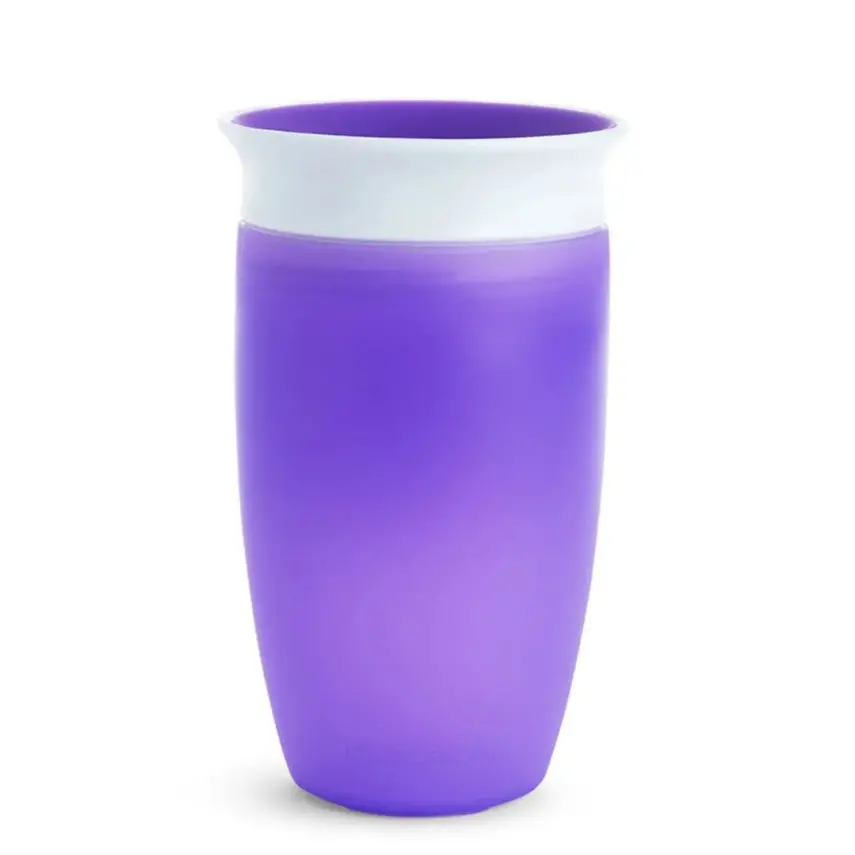 Munchkin Mucize 360 Alıştırma Bardağı Wildlove 296 ml Mor - 1