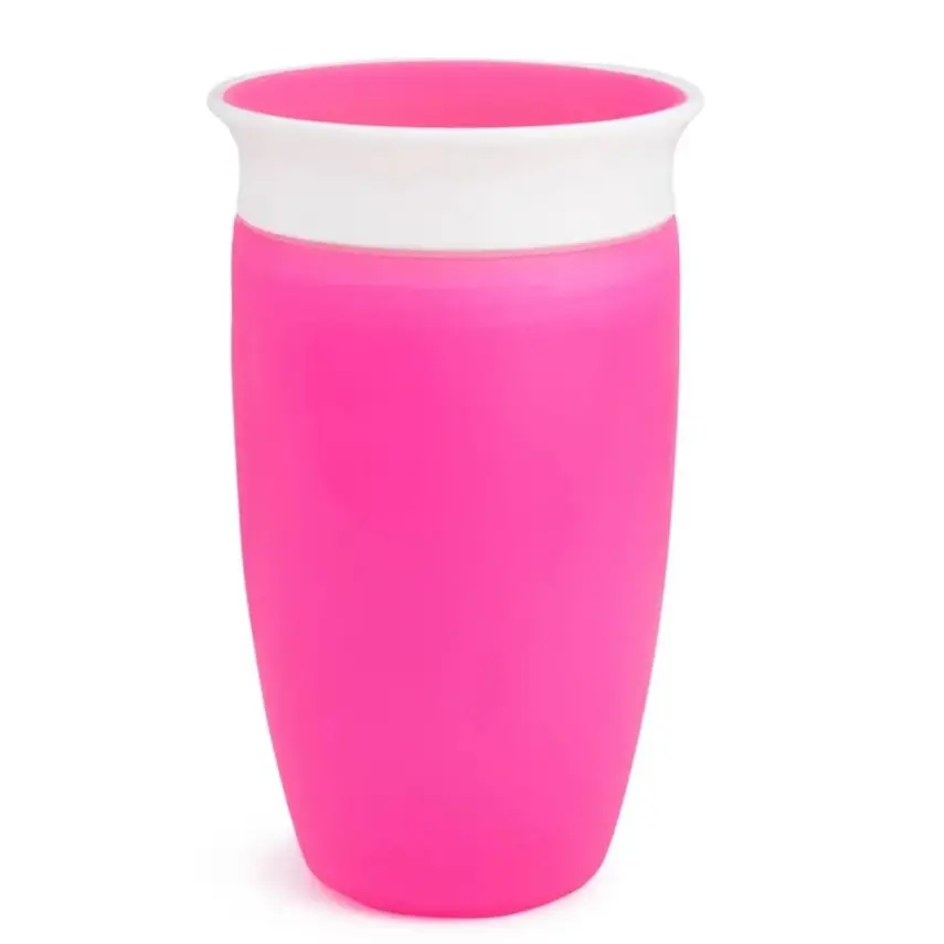 Munchkin Mucize 360 Alıştırma Bardağı Wildlove 296 ml Pembe - 1