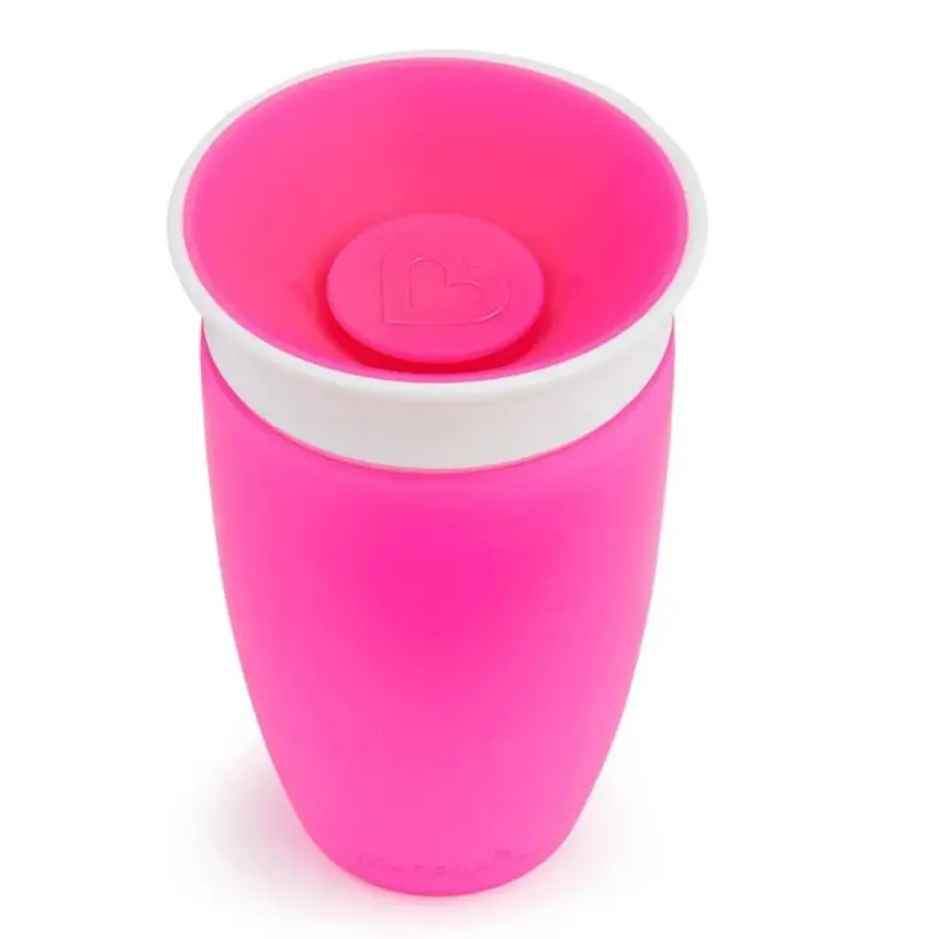 Munchkin Mucize 360 Alıştırma Bardağı Wildlove 296 ml Pembe - 2