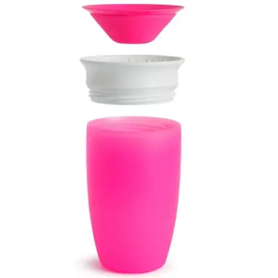 Munchkin Mucize 360 Alıştırma Bardağı Wildlove 296 ml Pembe - 3