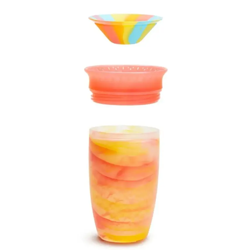 Munchkin Mucize 360° Tropical Alıştırma Bardağı 12ay+ 296ml Kırmızı - 2
