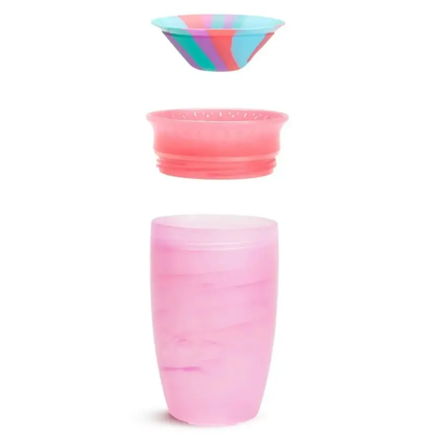 Munchkin Mucize 360° Tropical Alıştırma Bardağı 12ay+ 296ml Mor - 2