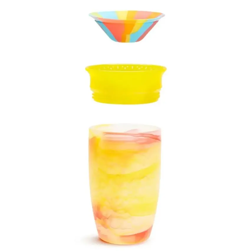 Munchkin Mucize 360° Tropical Alıştırma Bardağı 12ay+ 296ml Sarı - 3
