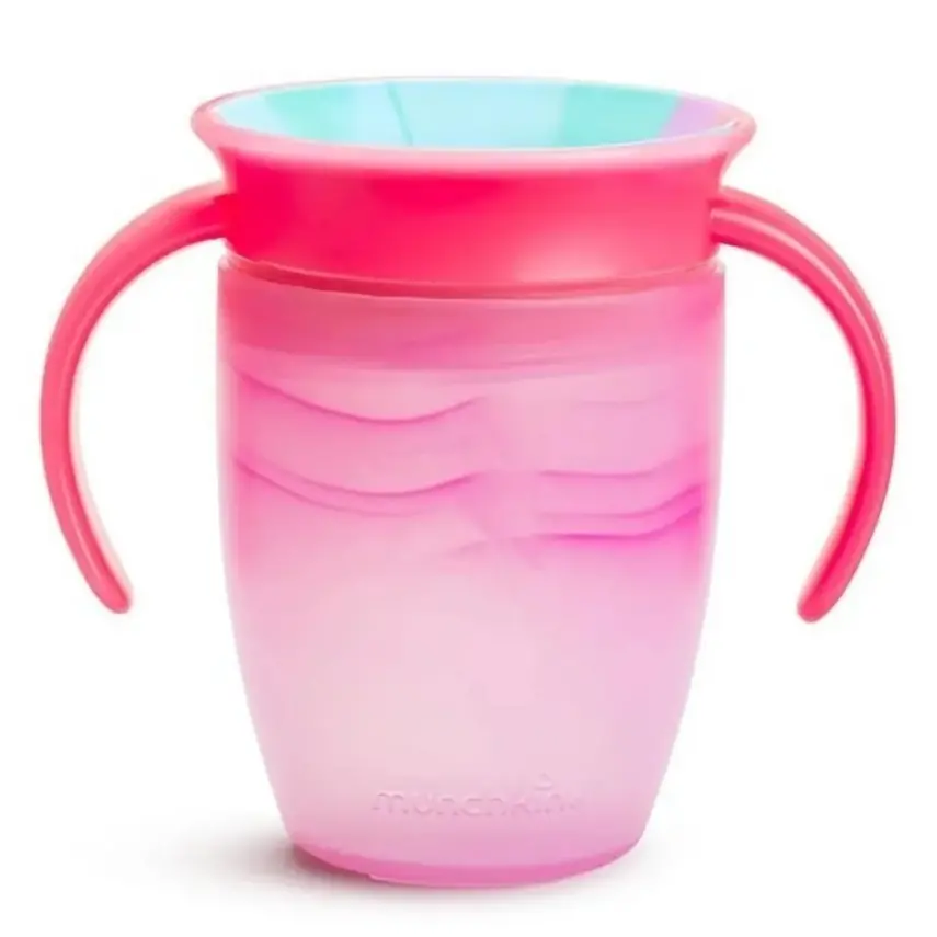 Munchkin Mucize 360° Tropical Alıştırma Bardağı 6ay+ 207ml Mor - 1