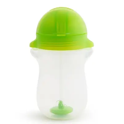 Munchkin Tıklama Kilitli Uçlu Pipetli Alıştırma Bardağı 296 ml Yeşil - 1