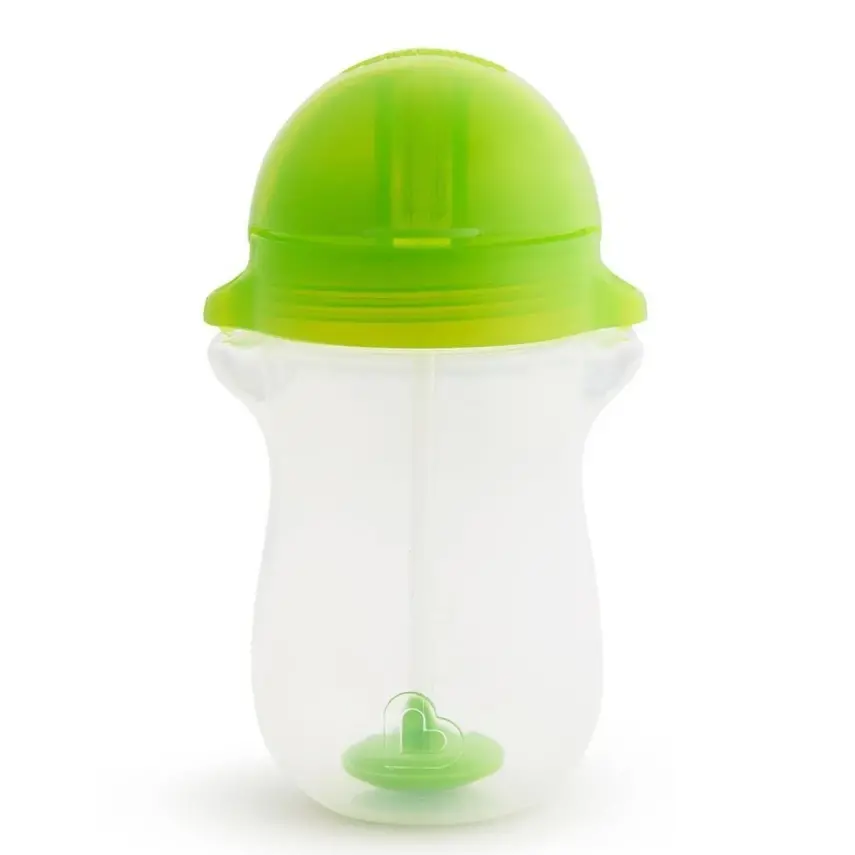 Munchkin Tıklama Kilitli Uçlu Pipetli Alıştırma Bardağı 296 ml Yeşil - 1