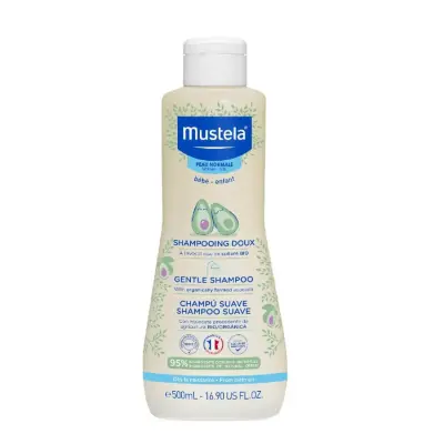 Mustela Gentle Avokado Papatya Özlü Bebek Şampuanı 500 ml (1)