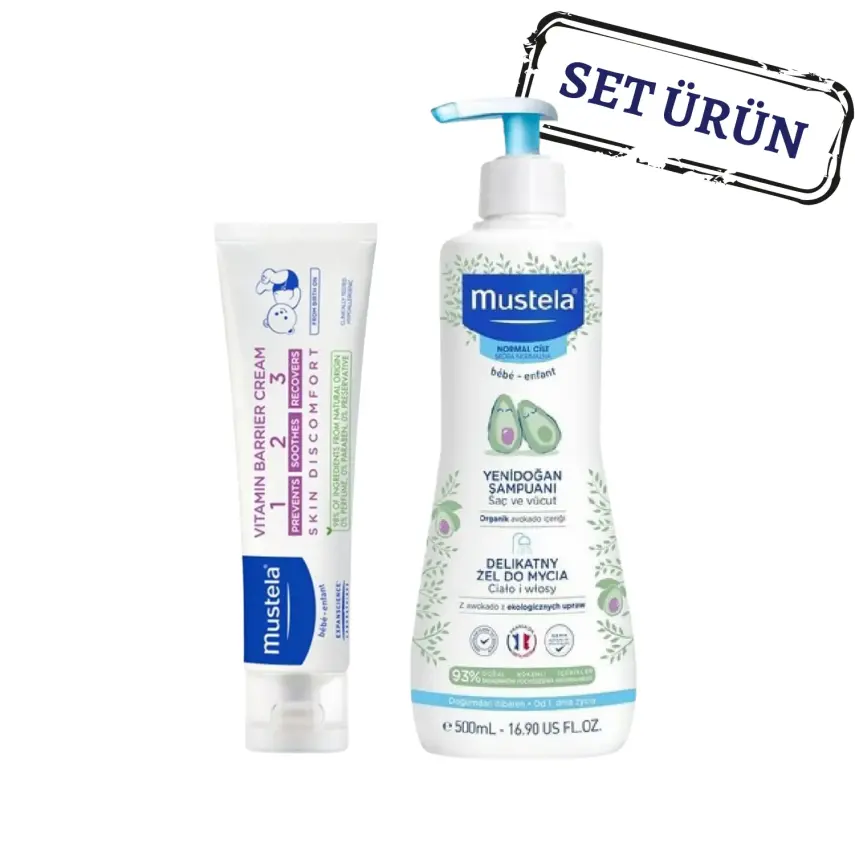 Mustela Şampuan + Pişik Kremi (Avantaj Paketi) - 2