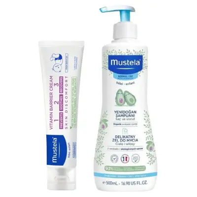 Mustela Şampuan + Pişik Kremi (Avantaj Paketi)