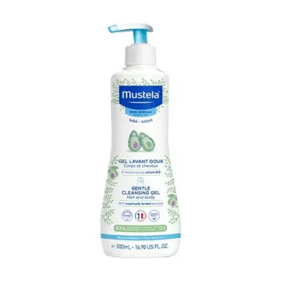 Mustela Yenidoğan Şampuanı Avokado İçeriği 500 ml x2 Adet (1)