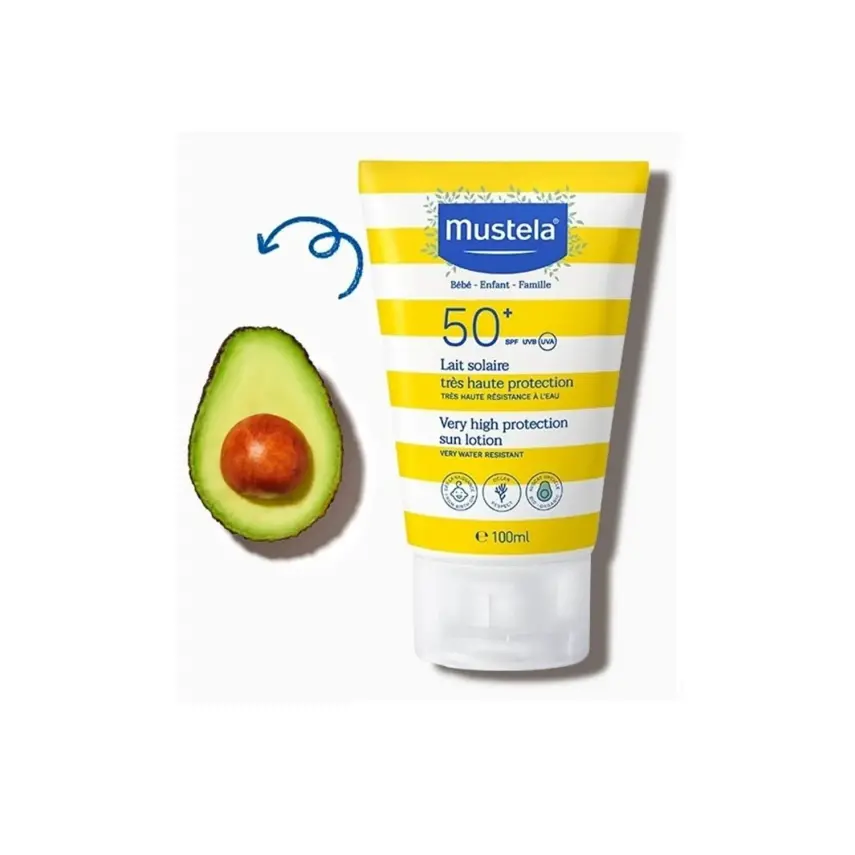 Mustela Yüksek Koruma Faktörlü Güneş Losyonu Tüm Aile İçin SPF 50+ 100 ml - 1