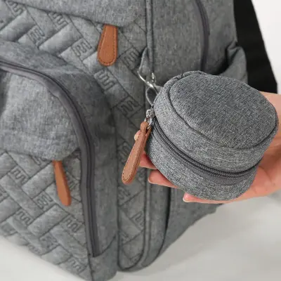 M&Y Collection 6690 Lucky Anne Bebek Sırt Çantası Gri - 6